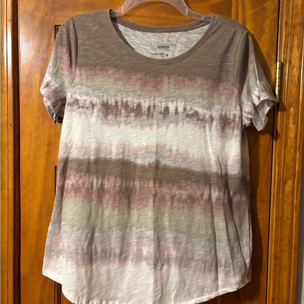 Sonoma Earthy Tone Short Sleeve Tee